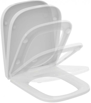 Фото Сидение и крышка для унитаза Ideal Standard i.life A T453101 с функцией плавного закрытия