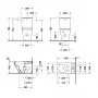 Фото Чаша для напольного унитаза Duravit DuraStyle 2155090000