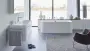 Фото Тумба под раковину Duravit Happy D 2 H2636402222 подвесная Белая
