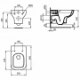 Фото Подвесной унитаз Ideal Standard i.life A T471701 безободковый