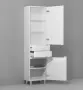 Фото Шкаф-пенал STWORKI Монтре 190 белый
