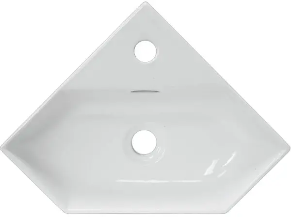 Фото Умывальник угловой Sanita Luxe LINE 35 NEW LIN35SLWB01