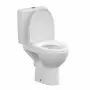 Фото Унитаз-компакт Cersanit Parva NEW CLEAN ON 011 3/6,с кр.дюр.Lift,easy-off, белый, Сорт1 фарфор овальная (S-KO-PA011-3/6-COn-DL-w)