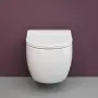 Фото Унитаз подвесной Ceramica Nova Play CN3001 с микролифтом, безободковый