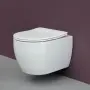 Фото Унитаз подвесной Ceramica Nova Play CN3001 с микролифтом, безободковый