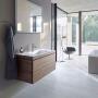 Фото Duravit L-Cube База с раковиной  500x800x480,  2 выдв.ящика, American Walnut