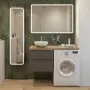 Фото Тумба с раковиной STWORKI Берген 122 серая