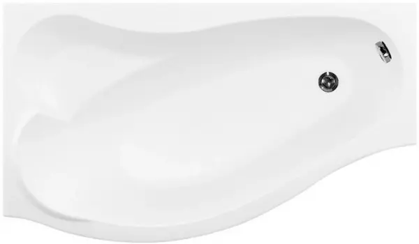 Фото Акриловая ванна Aquanet Palma 170x90/60 L с каркасом 00205736