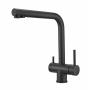 Фото Смеситель для кухни с фильтром Milacio Ultra MCU.558.TB Total Black