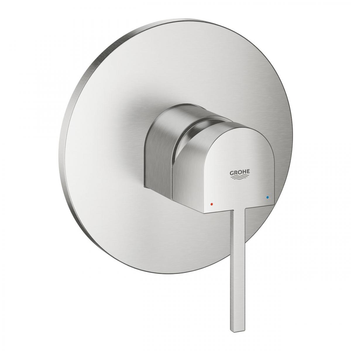Фото Внешняя часть смесителя для душа GROHE Plus, суперсталь (24059DC3)