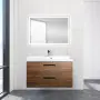 Фото Тумба с раковиной BelBagno Aurora 90 rovere tabacco (AURORA-900-2C-SO-RT+BB900/450-LV-MR-AST+8.1135.192160.0270OP)