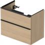 Фото Тумбочка подвесная Duravit D-Neo 4355 78.4x45.2 см для раковины D-Neo 236780 натуральный дуб