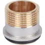 Фото Шаровой кран ROMMER (RBV-0006-0610220) угловой с американкой 3/4 ВН/НР, ручка бабочка