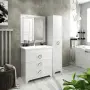 Фото Тумба под раковину Misty Лейла-60 Пр-Лей01060-013Я с тремя ящиками