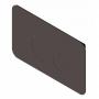 Фото Ritmonio Toilet accessories Панель смыва для Geberit: Sigma 8, Sigma 12; Tece: 2003-2020, 2021-Now; Viega: 3H, 3L, 3F, цвет: Brushed Black Chrome