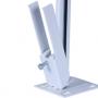 Фото Кронштейн к стальным панельным радиаторам ROMMER (RRA-0102-300500) напольный, внутренний монтаж 11, 21, 22, 33 типы, высоты 200, 300, 500 1 шт.