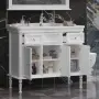 Фото Тумба с раковиной Opadiris Кантара 105 белая (00-00003680+21360)