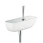 Фото Смеситель для душа Hansgrohe PuraVida, однорычажный, белый/хром