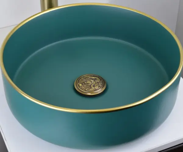 Фото Слив без перелива для раковины Bronze de luxe Дракон (21984/1)