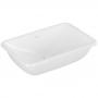 Фото Villeroy&Boch&Friends Раковина встр. под столешницу 540*340*190, с переливом, цвет альпийский белый