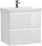 Фото Тумба с раковиной Cersanit Moduo 50 (SB-SZ-MOD-MO50/Wh+S-UM-COM50/1-w)