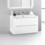 Фото Тумба под раковину BelBagno Etna 39 80 bianco lucido (ETNA39-800/390-2C-SO-BL-P)
