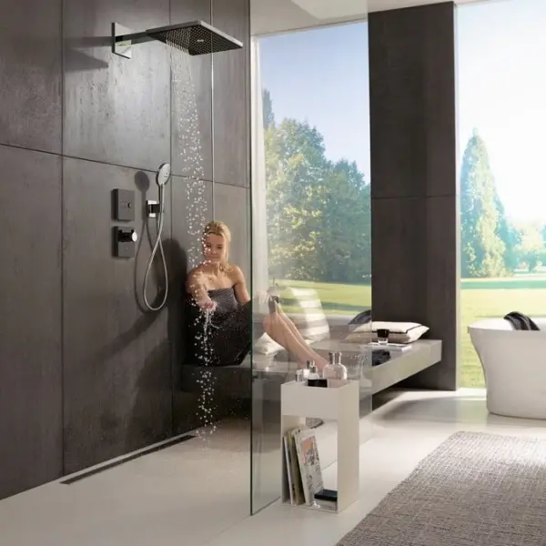 Фото Термостат для душа Hansgrohe ShowerSelect Highflow 15735600