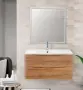 Фото Тумба под раковину BelBagno Acqua 100 подвесная rovere rustico (ACQUA-1000-2C-SO-RR)