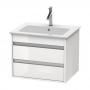 Фото Duravit Ketho База под раковину ,для ME by Starck, 1p.-o.comp.,480x600x475мм HG, Цвет белый глянцевый