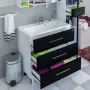 Фото Тумба с раковиной СаНта Омега 100 207030л