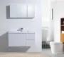 Фото Тумба с раковиной BelBagno Luce 100 bianco lucido (BB1000VAC/BL+BB1000AB)