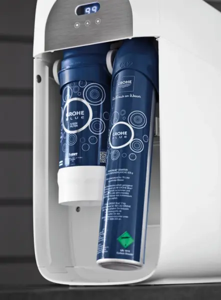Фото Комплект баллонов с углекислым газом, GROHE Blue, 425 г., 4 шт., (40422000)