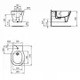Фото Комплект 2 в 1 биде + инсталляция Ideal Standard Connect Air D212101