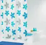 Фото Штора для ванных комнат Fleur синий/голубой 180*200