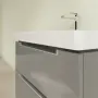 Фото Тумба под раковину Villeroy & Boch Subway 2.0 787 x 520 x 449 mm A69600FP 2 выдвижных ящика, Glossy Grey