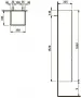 Фото Шкаф-пенал Laufen Pro S 35x165 L 4.8312.1.095.475.1 белый глянец