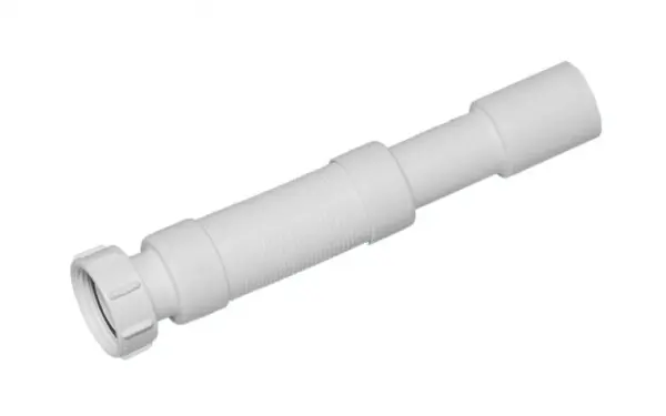 Фото McAlpine Труба гофрированная раздвижная (L250 мм - 450 мм, D40 мм); вход 1 1/4" «мама», выход Дн=32/40 мм (MRMF4-045)