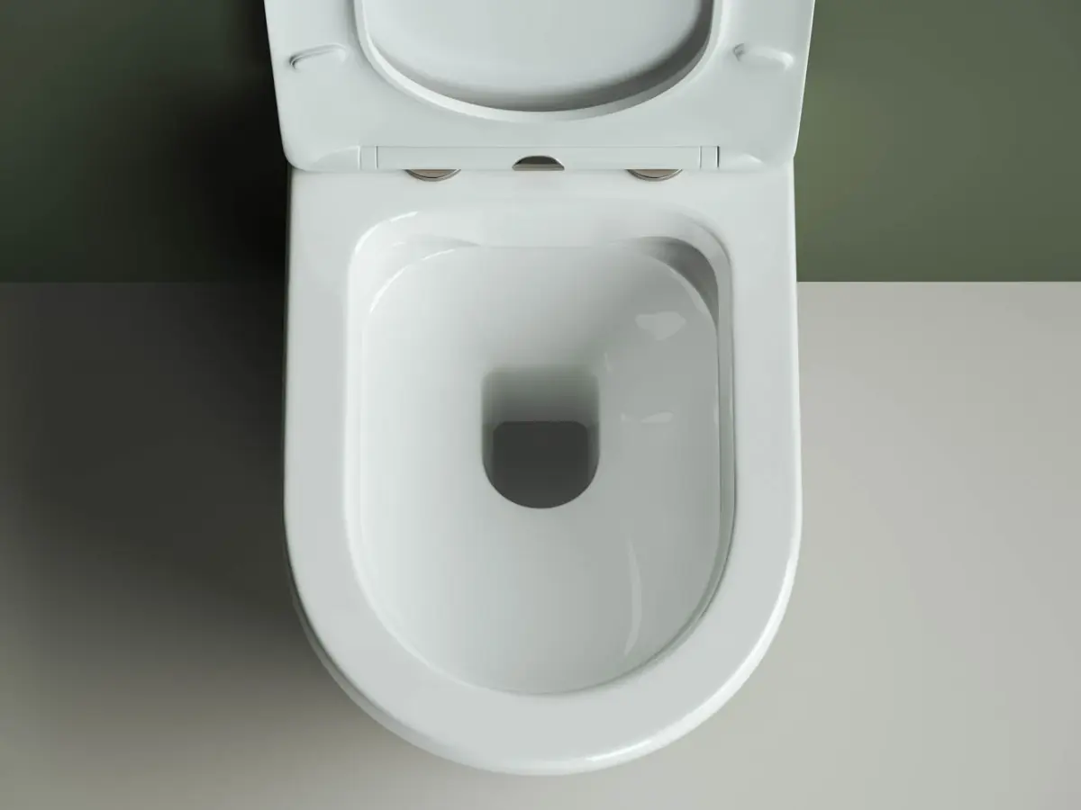 Фото Унитаз подвесной Ceramica Nova Highlight CN1804 с микролифтом, безободковый