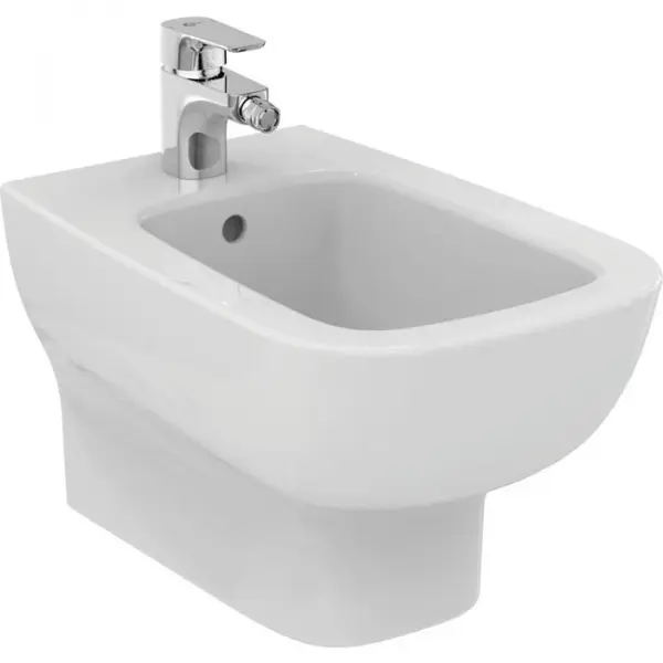 Фото Комплект биде с инсталляцией Ideal Standard Esedra D386401 подвесной белый