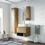 Фото Тумба с раковиной STWORKI Карлстад 60 дуб рустикальный, роверелла