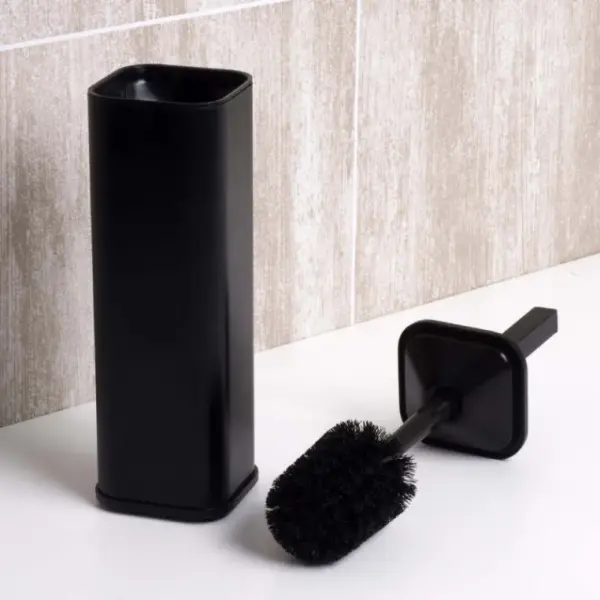 Фото Щетка для унитаза WasserKraft K-1117BLACK напольная