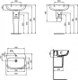 Фото Раковина Ideal Standard Esedra 60x45 T279801