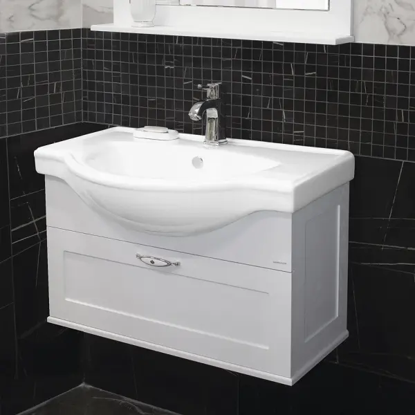 Фото Умывальник Sanita Luxe Classic 80 CLS80SLWB01
