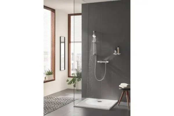 Фото 34827000 Grohtherm 1000 Performance Pro Термостат для душа внешнего монтажа 1/2", хром (замена 3