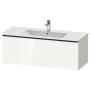 Фото Duravit D-Neo Тумбочка подвесная, 440x1210x462, 1 ящик, цвет: белый высокоглянцевый