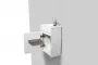 Фото Тумба с раковиной BelBagno Pietra Mini 40 L bianco lucido (PIETRA MINI-400-1A-SO-BL-L+BB-400-PM-LVB)