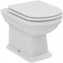 Фото Ideal Standard Calla Унитаз приставной 54.5х36.5см., с сиденьем, цвет: белый