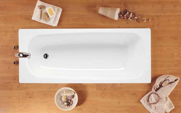 Фото Ванна стальная Loranto 1500х700х390 в комплекте с ножками