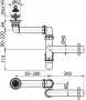 Фото Сифон для раковины AlcaPlast A413