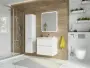 Фото Тумба с раковиной STWORKI Монтре 70 белая